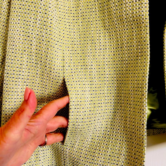 Kasper womens blazer Green Tweed Look Sz 18W - Picture 3 of 9